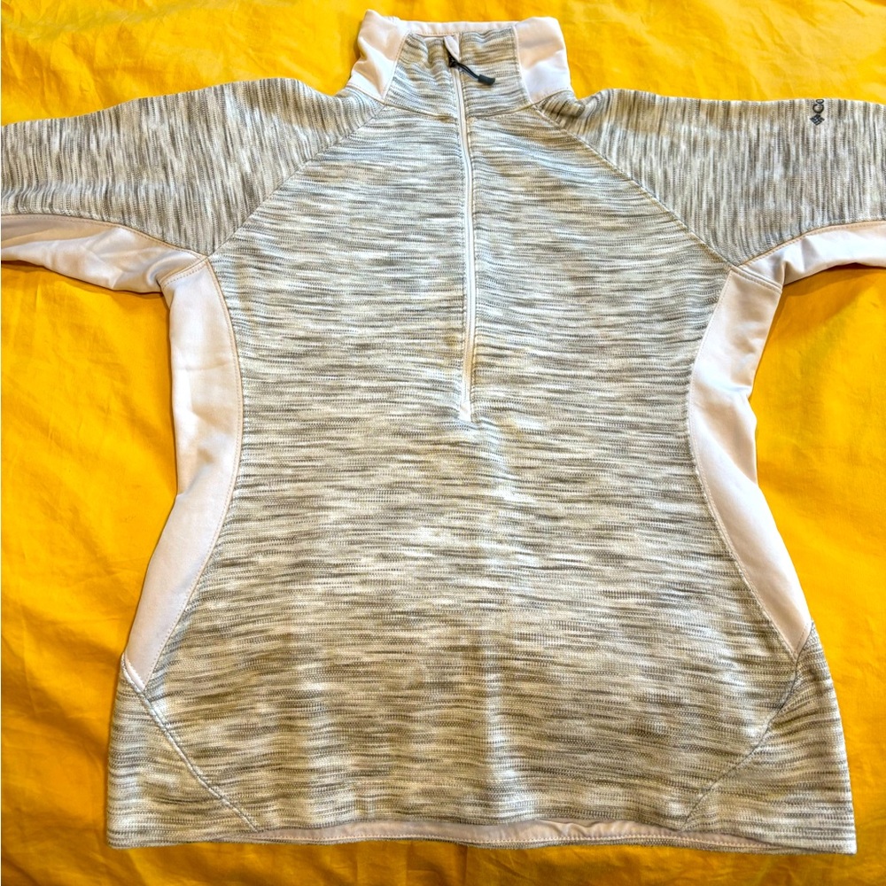 Columbia quarter zip top layer!